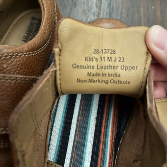 Johnston and Murphy McGuffey Slip-On Shoes Brown Leather Dress Shoes Size 10 - Picture 4 of 7